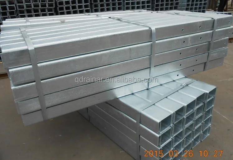1700mm 1900mm length U shape Guardrail post for safety barrier
