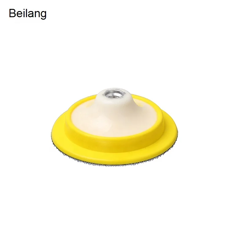 Rubber backing pads for Rupes polisher car polishing machines flexible backing pad m12 m14 adapter