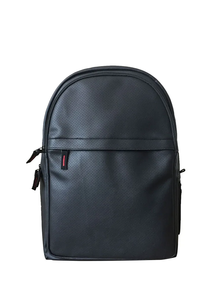 High quality China manufacturer men leather backpack
