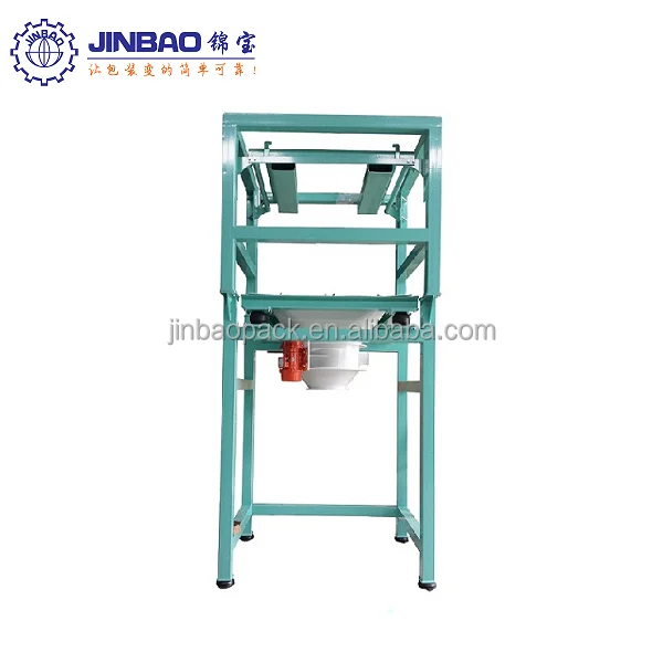 Bulk bag unloading machine/discharger with electric hoist