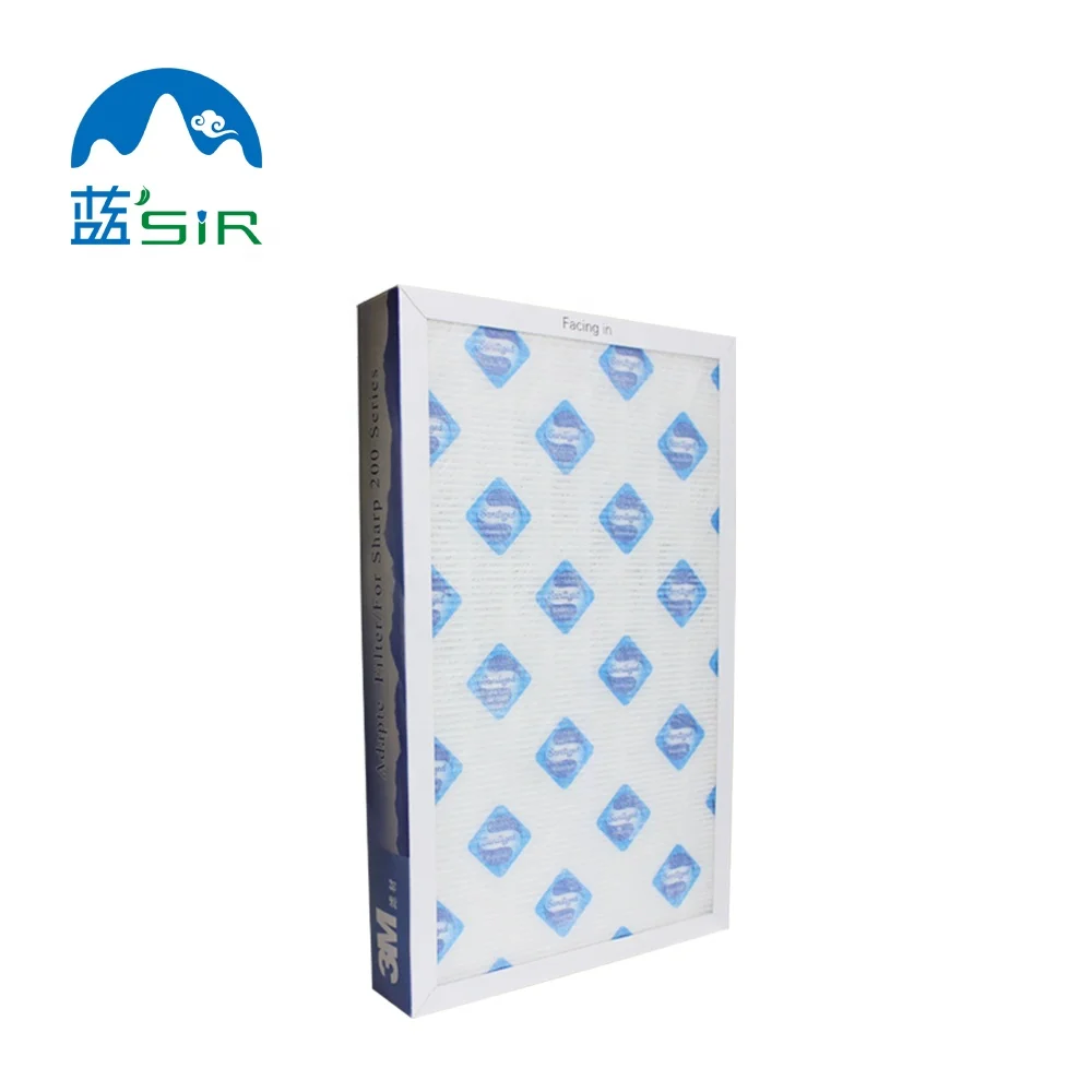 H13 hepa фильтр лист с углеродным составом скребок воздуха hepa фильтр для Sharp 200 воздушный фильтр
