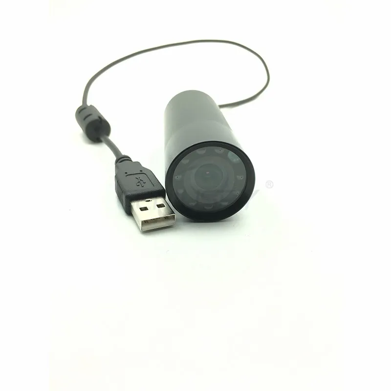 720P HD YUY MJPG Мини наружная невидимая 10 шт. ИК 940nm ночное видение UVC Мини Пуля USB камера с 3,6 мм объективом