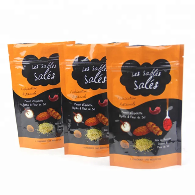 
Wholesale food grade gravures printing plastic heat seal candy bag 