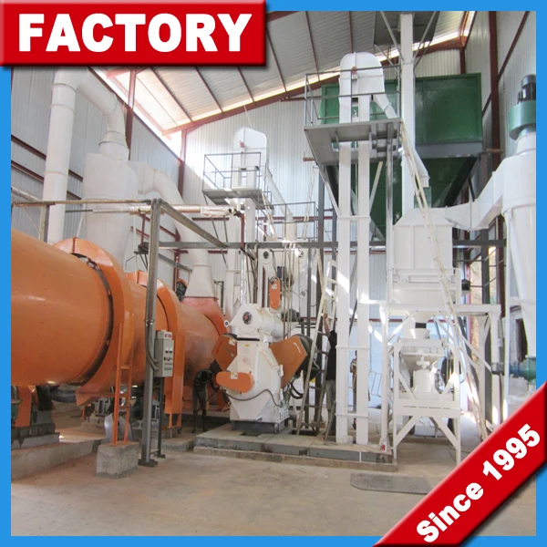 granulator equipment/small wood pellet plant/rice husk pellet production line
