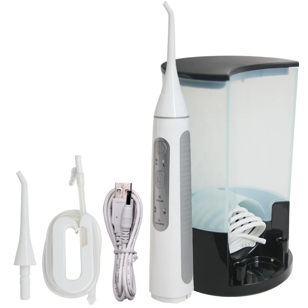
Water Dental Flosser With 800ML Water Tank For Home & Travel Use Rechargeable IPX7 Waterproof Oral Irrigator 