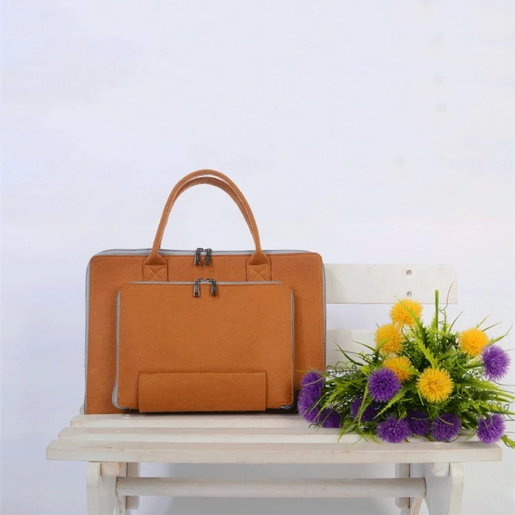 Best price superior quality funky minimalist felt laptop bag for ipad