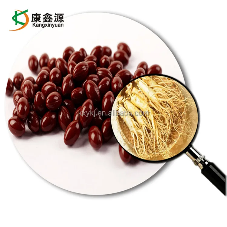 500mg Man Supplement American Ginseng Extract Epimedium Seed Softgel