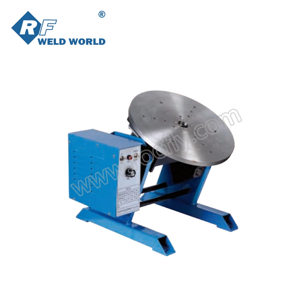BYT-100 Soldering Rotary Positioner Table Auto Pipe Welding Positioner 100kgs