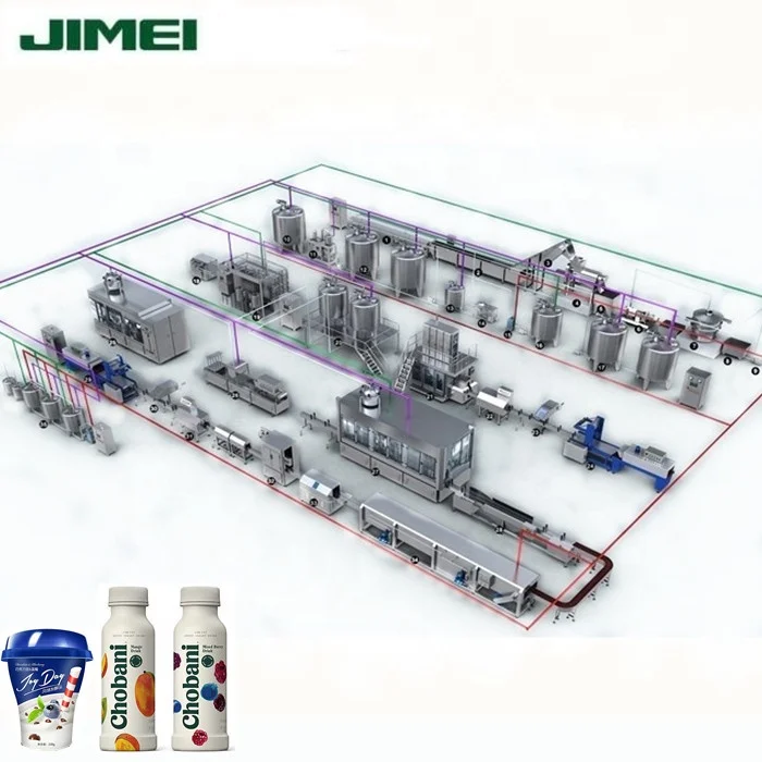 almond milk processing production plant machines turn-key