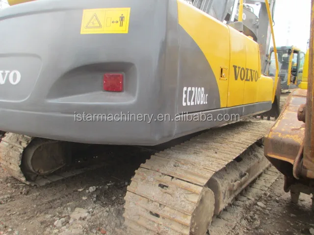 
good condition VOLVO EC210 crawler excavator hydraulic used excavator 