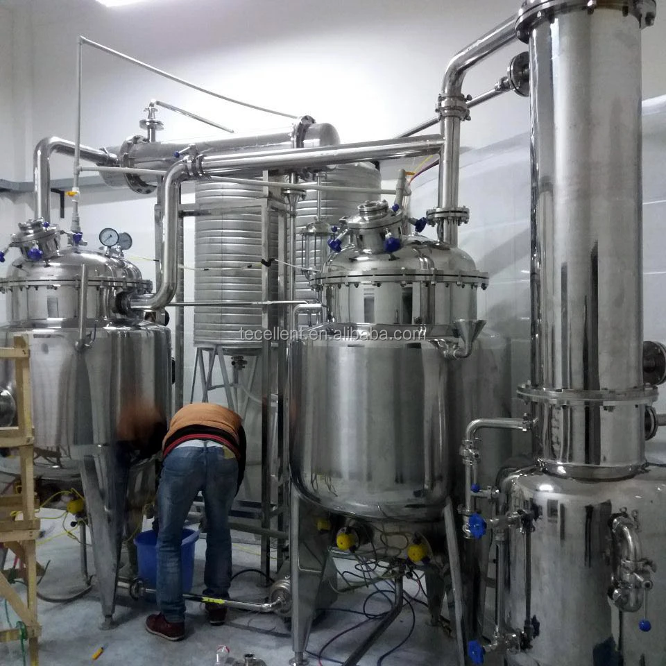 
Food Grade Herbal Extracting and Concentrating Machine 