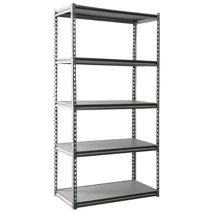Multifunctional Slotted Angle Steel Rack/Metal Storage Shelf