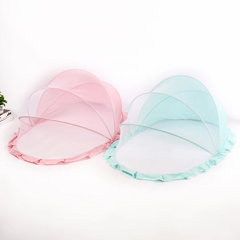 Портативная двойная подставка детская наружная всплывающая прозрачная кровать палатка москитная сетка