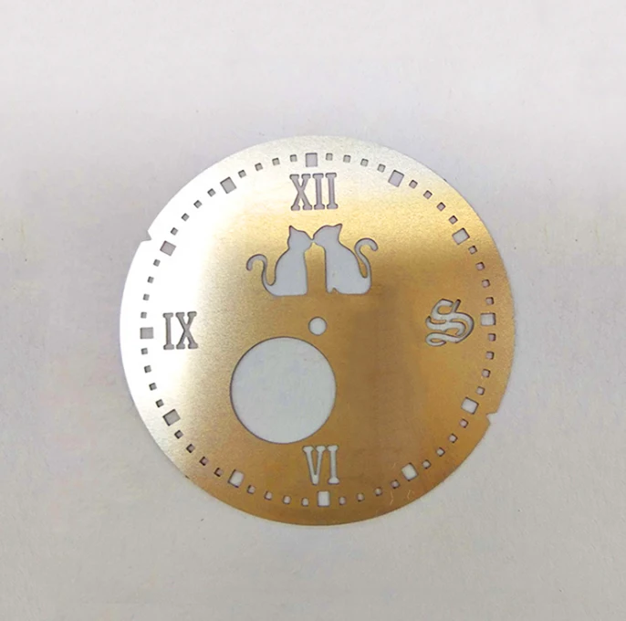 Customized metal watch dial and washer  parts