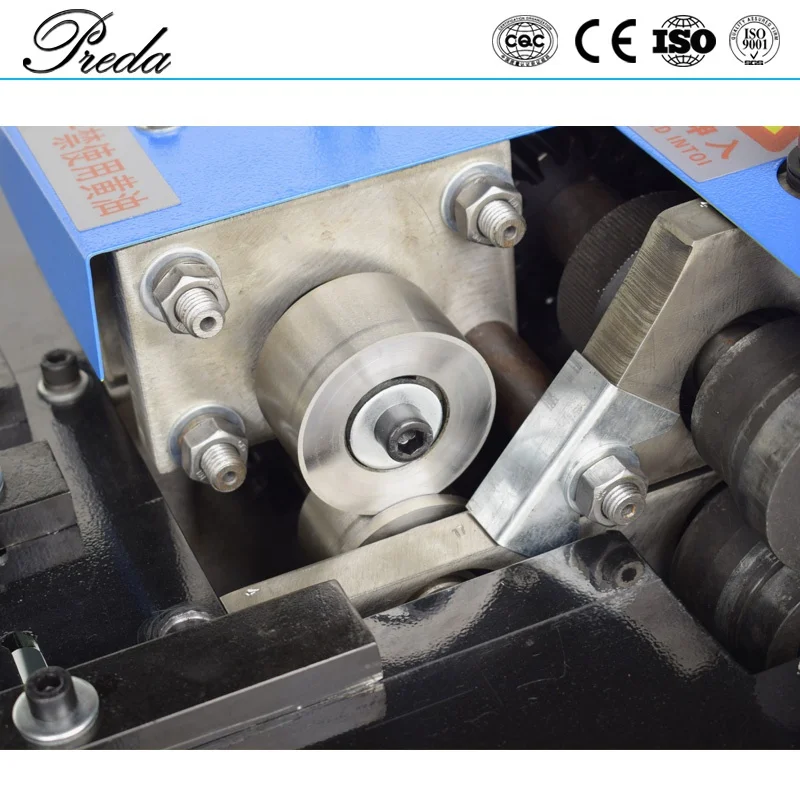 Multi-function Pittsburgh lockformer machine in 7 lock shapes for HVAC duct lock forming in 380V/420V/220V SA-12HB