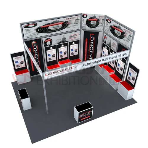 5x6m exhibition booth display stand for tradeshow