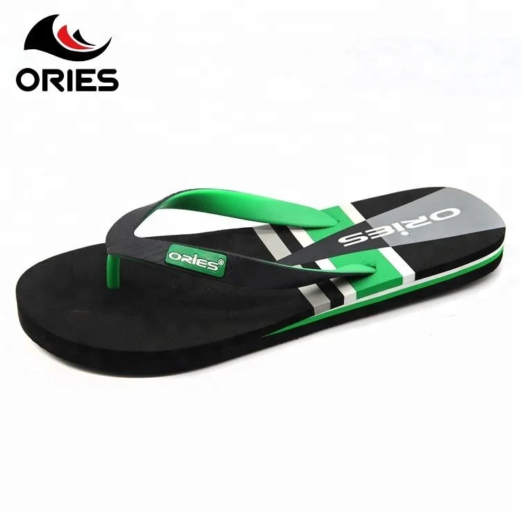 
China High Quality Custom EVA Shoes Webbing Slippers Cheap Promotional Wholesale Beach Rubber Flip Flops For Men 