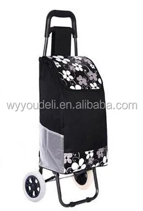 600D china jiafei products folding cleaning Metal Luggage Cart Shopping trolley/ Cart