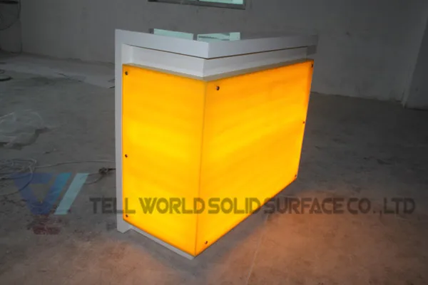 
Casino lit bar counter interactive french style bar counter 