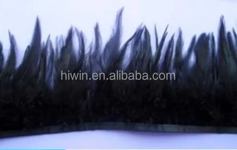 White Saddle Feather Fringe Trims for Skirt / Costume / Wedding Deco Accessories