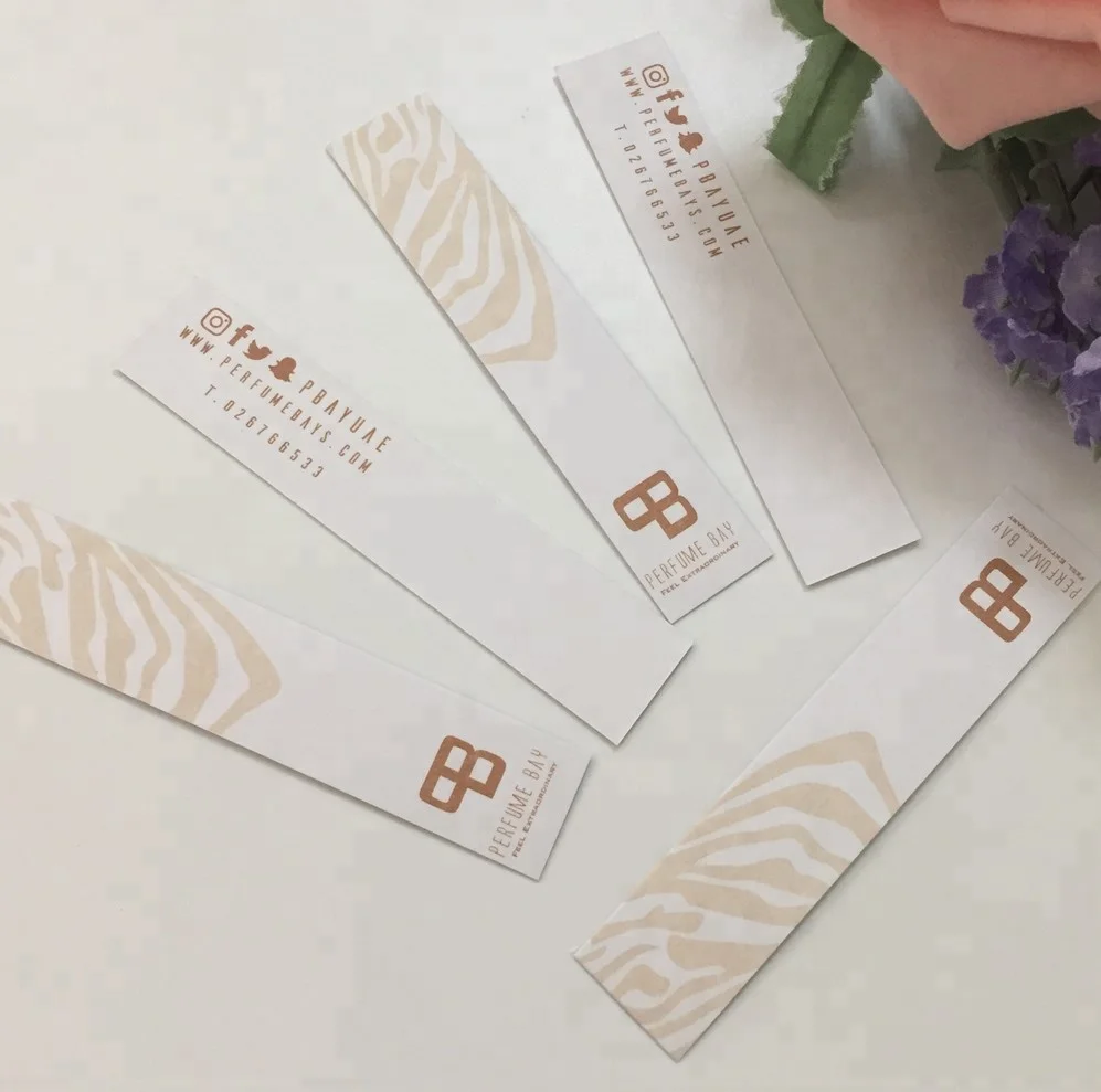 The best selling test strips for perfume with customized IC-029