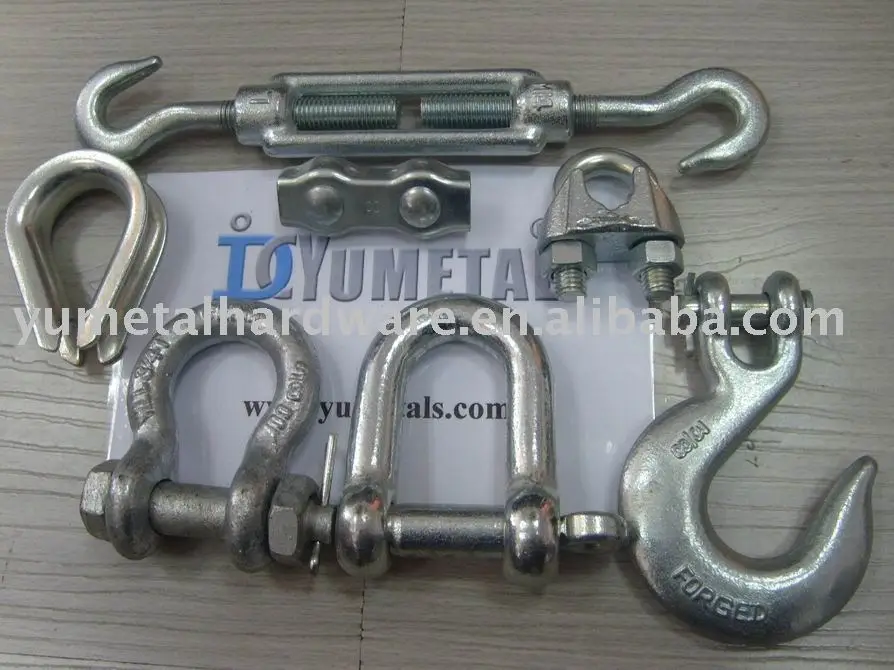 Оборудование для такелажа оцинкованные изделия