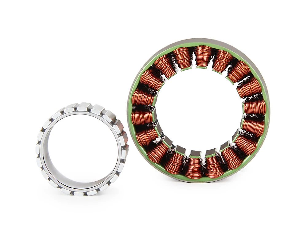 RI60 Frameless Inrunner brushless permanent magnet 500w 24v dc generator robot motor wheel