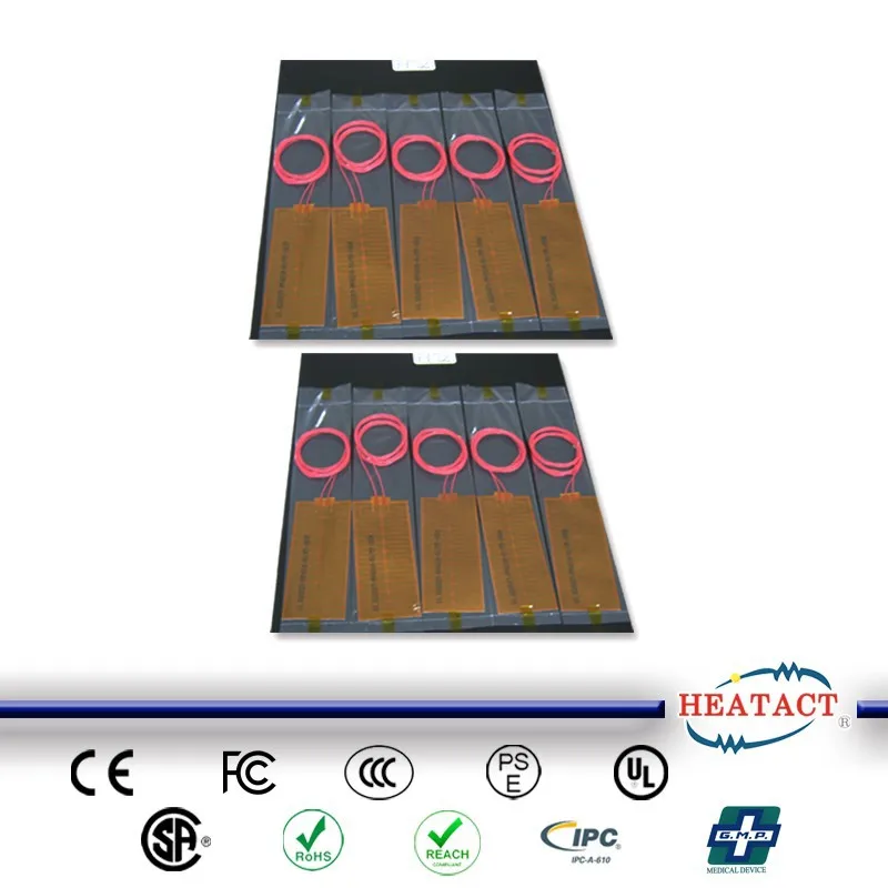 Factory Wholesale Taiwan customized kapton flexible heater heating element for computer