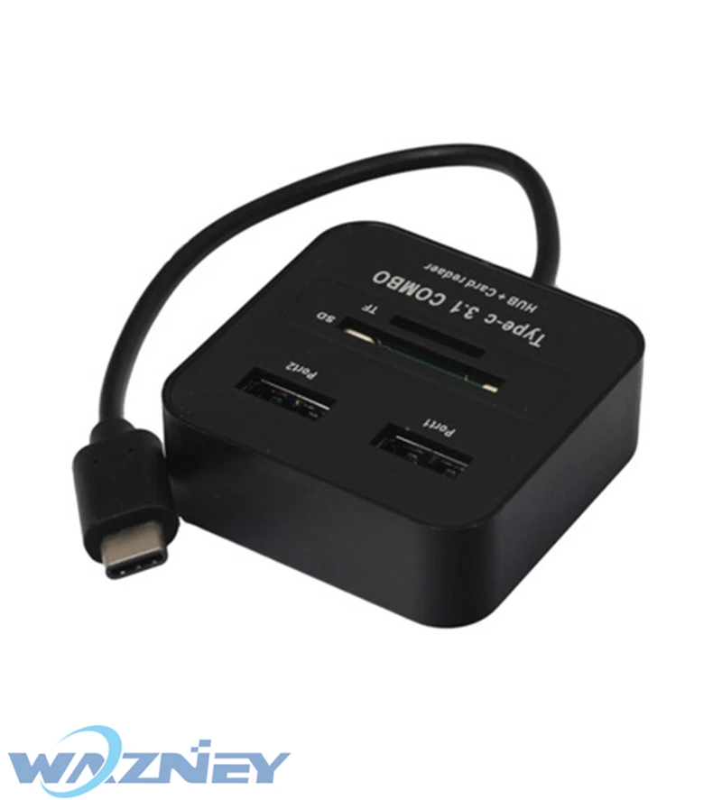 USB 3.0 Hub 4 Port 5Gbps Micro USB Hub Splitter Adapter For PC Computer Peripherals Accessories