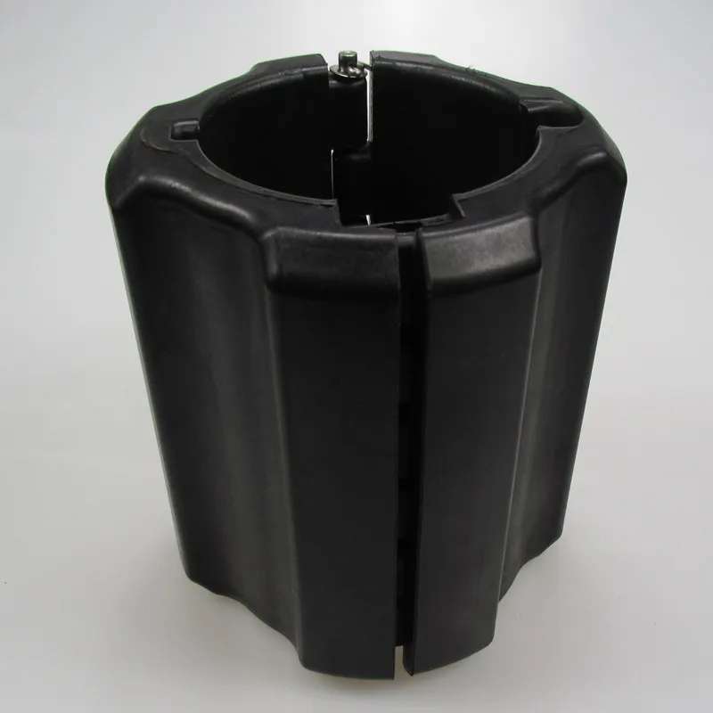 
Rubber tubing centralizer with plug 