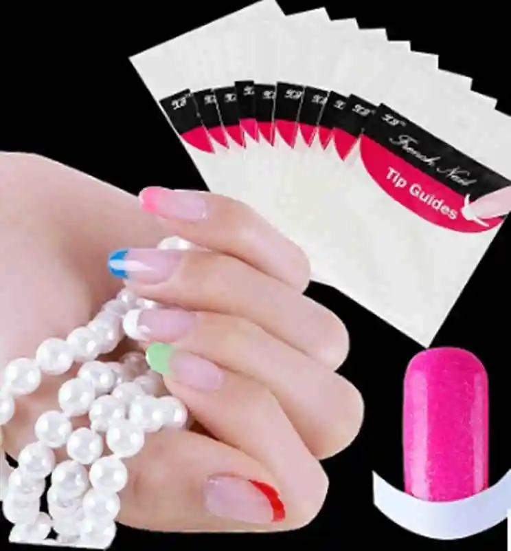 Bluesky beauty DIY Nail Art Sticker Line French gel manicure sticker