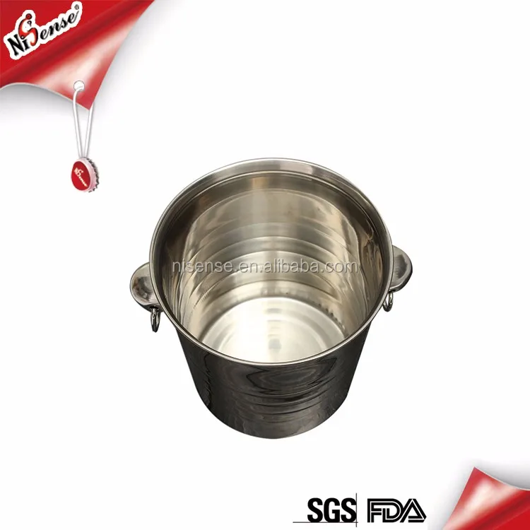 Новый дизайн горячие продажи нержавеющей стали Bacardi ведро льда