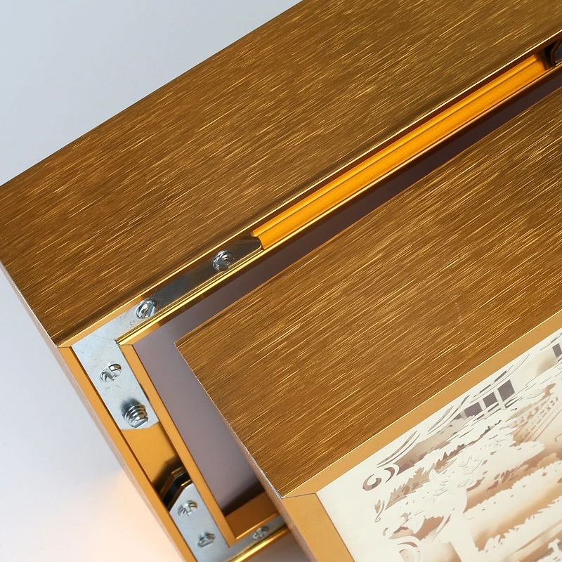 Specialized 3D Shadow Box Wall Art Aluminum Frame Light Box Wholesale Shadow Box Picture Frame