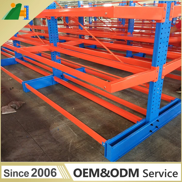 Складского оборудования промышленные консольные стеллаж открытый Тяжелых Консольные Стеллажи