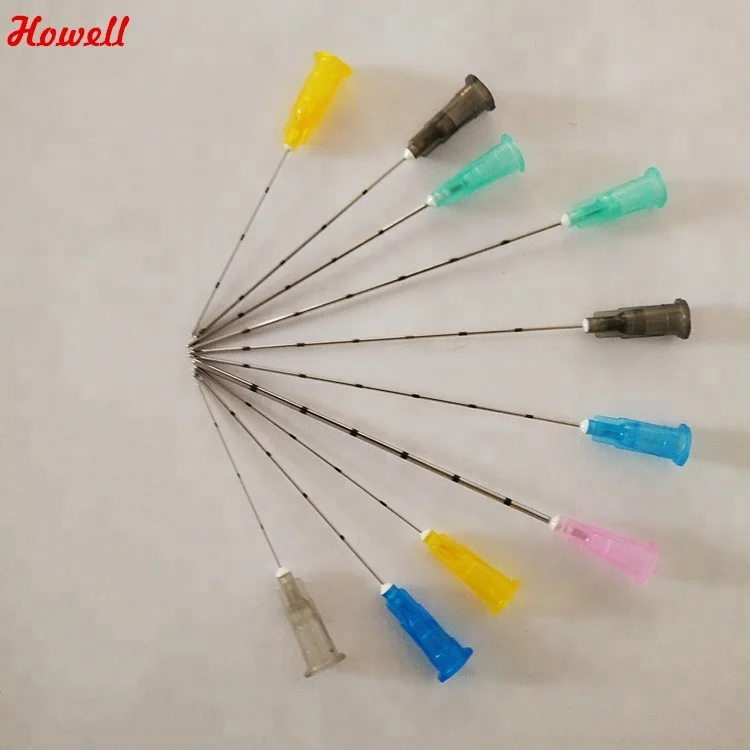 Medical Micro Cannula Flexible Disposable Blunt Tipped Needle
