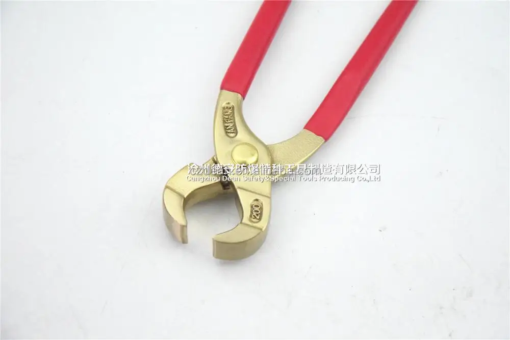 
Non sparking craft pincer Hand Tools-Carpentar Plier (aluminum bronze /beryllium copper )200mm 8inch 