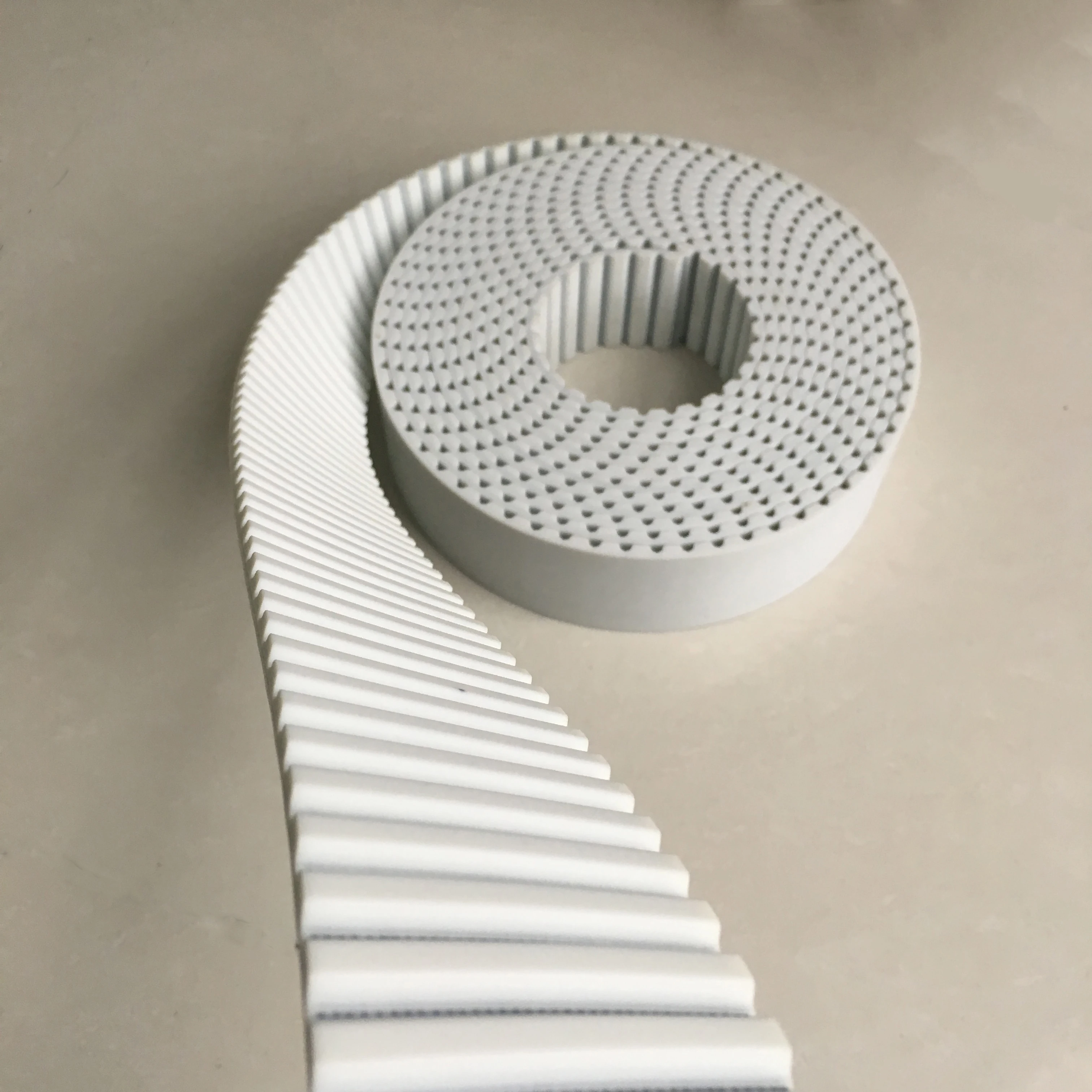 Steel Cord Polyurethane Open PU Timing Belt AT10