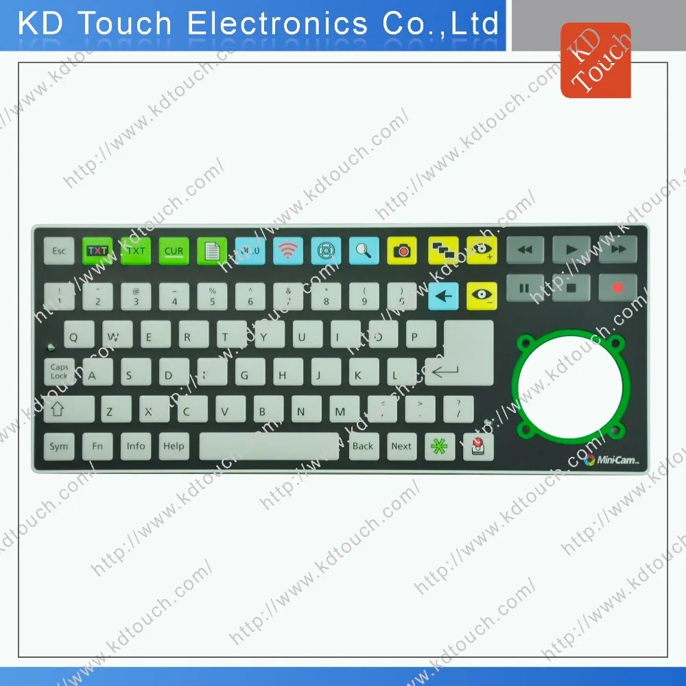 OEM membrane keyboard with PCB