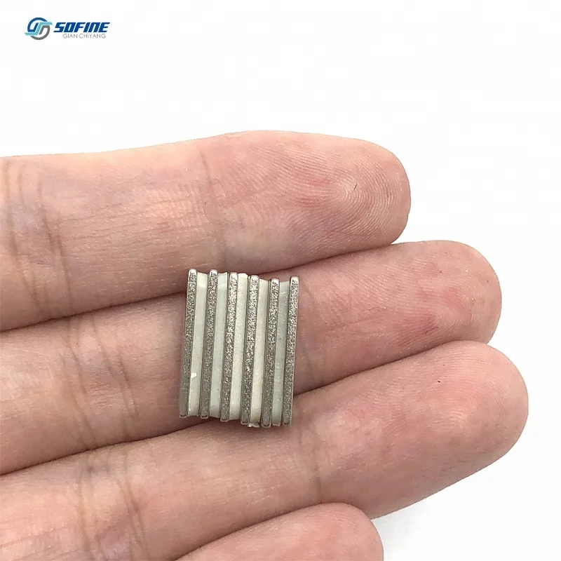 
Super Strong Block Strip Cuboid Rare Earth Neodymium Bar Magnet N35 15*16*1 Custom Size 