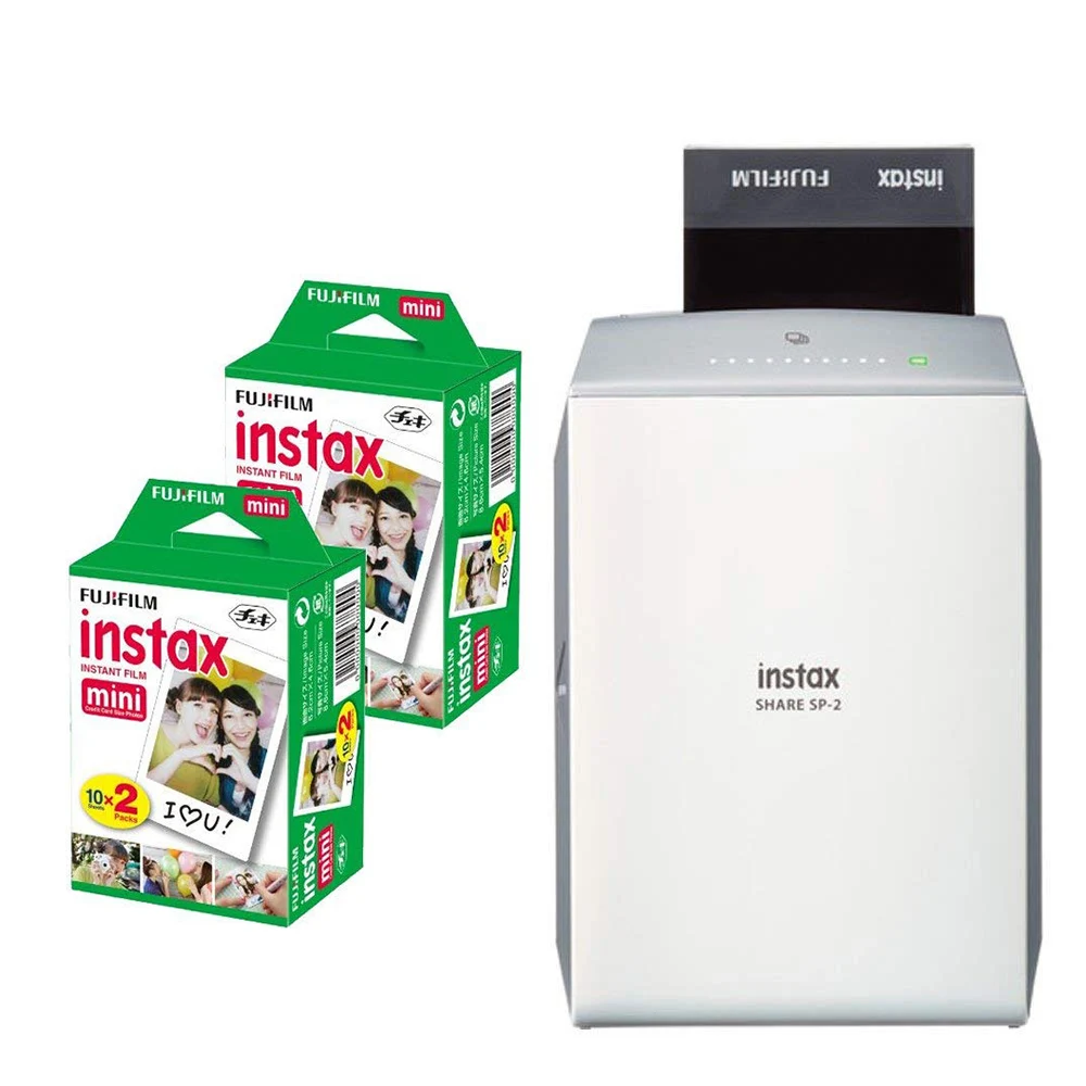 Instax Мини пленочный принтер портативный мини фотопринтер серебристый