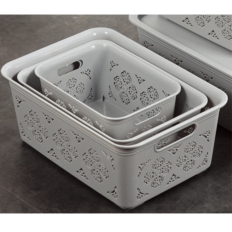 
Wholesale baby PP plastic storage basket 
