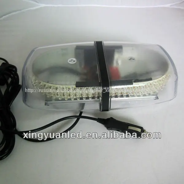 полном пластиковые прозрачные линзы полицией вождение аварийное строба мини световой ёелтый световая панель