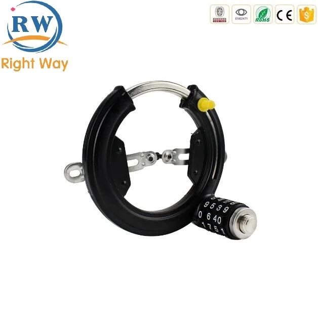 Wholesale Bicycle Accessories Horseshoe Lock Anti-theft Lock Share Road Bike Locks