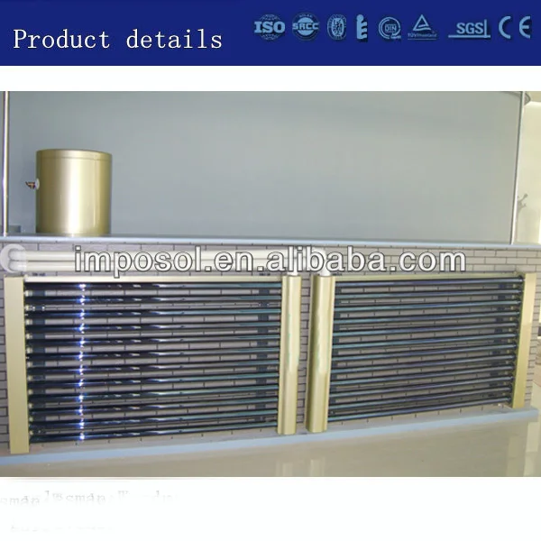 модный тип рамка алюминиевого сплава солнечный коллектор воды