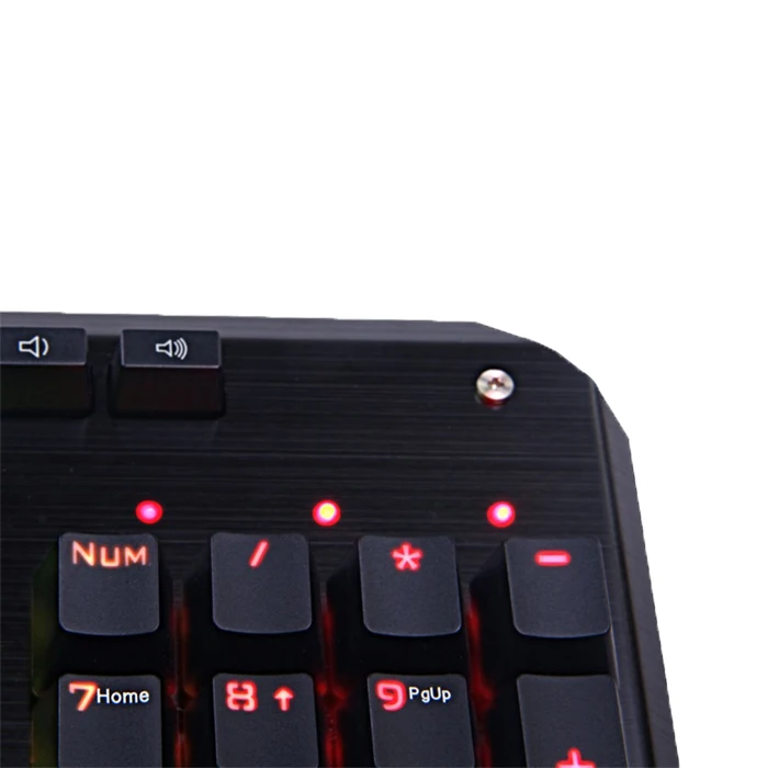 Hot Sale Red Dragon K555 PC Gamer Metal Mechanical Keyboard 104 Keys