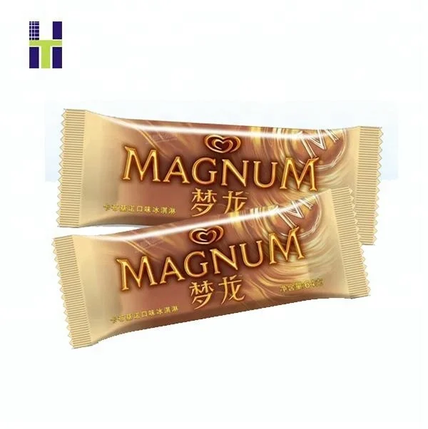 Customized Food Grade Ice Cream Popsicle Wrapper Plastic Mylar Edible Freeze Pop Popsicle Ice Cream Plastic Packaging Bags