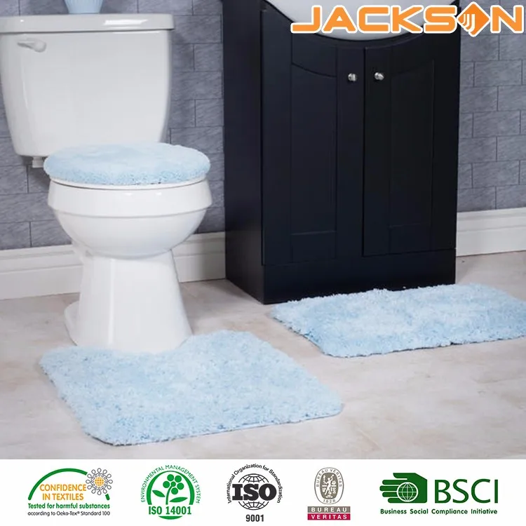  3 шт супер плюшевая нескользящая обувь; Однотонная ткань из коврик для ванной набор