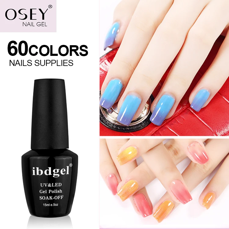 ibdgel Temperature Changing gel nail polish starter kit Uv Led Gel Nail Polish