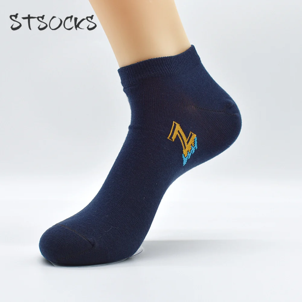 Wholesale Low Cut Mixed Yarn Pure Solid Color Mans Plain Custom Outdoor Sports  Gray Cotton Ankle Socks