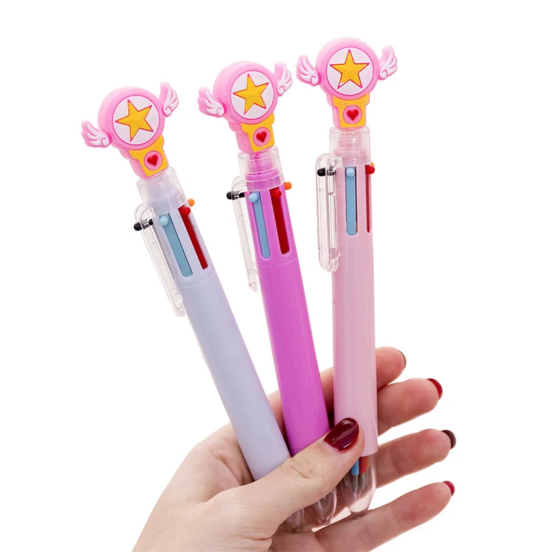 
new design Unicorn six - color ballpoint pen for office and gift 